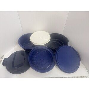 TUPPERWARE SMART MULTI-COOKER/ STEAMER Stack Cooker Tupperware Brand 6 Pieces